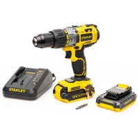 Дрель акк уд Stanley STDC18LHBK-RU 18V*2.0Ah Li-ion 51Нм Арт. STDC18LHBK-RU