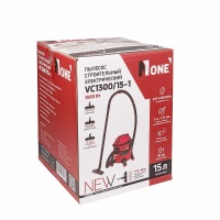 Пылесос NUMBER ONE VC1300/15-1 1300Вт 15л 2800л/м Арт. VC1300/15-1 1