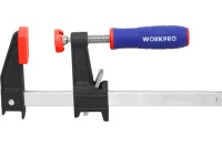 Струбцина тип F 600мм быстрорегулируемая WORKPRO Арт. WP232033