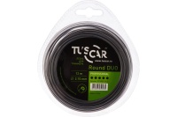Леска для триммера TUSCAR Round DUO Professional 2.7мм*12м Арт. 10112527-12-1