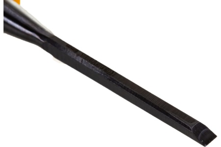 Стамеска "KRAFTOOL"плоская с двухкомп.ручкой 6мм Арт. 1815-06