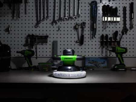 Полировальная машина аккумуляторная  GREENWORKS 24V 25см