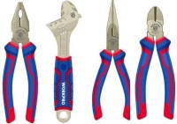 Набор губц. инструм. WORKPRO 4 пред. плоског./бокорез/длиногуб./ключ развод. Арт. WP201009