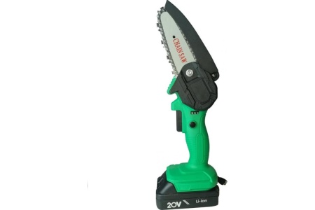 Пила акк. Zitrek GreenSaw 20V*2Ah 4" 1/4" 1.1мм 28зв. акк. и З/У Арт. 082-1853